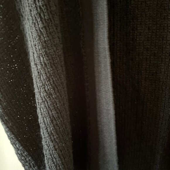 Jessica VTG Black Short Sleeved  Cropped Sweater  - Size 2X - Picture 5 of 10